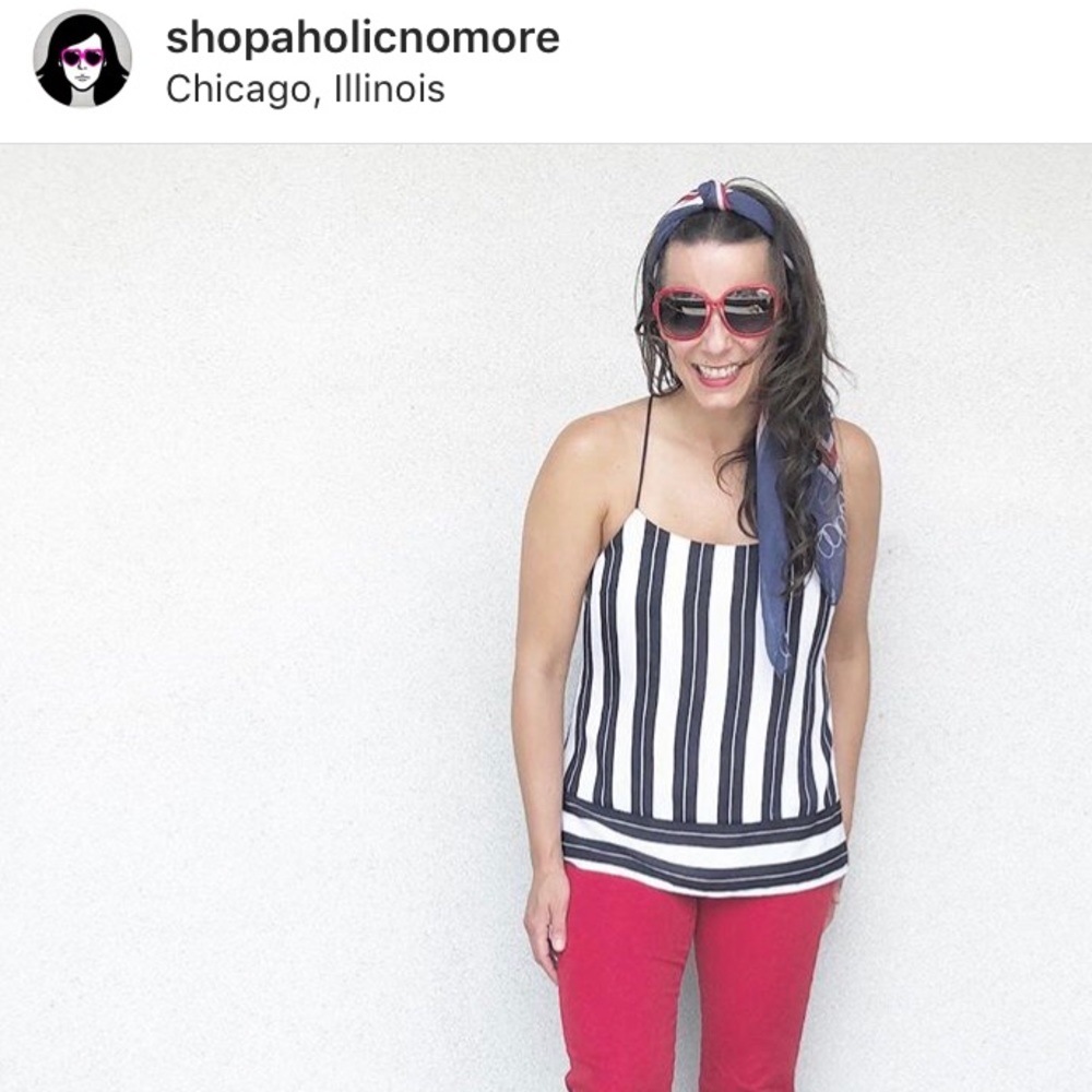 Banana Republic striped camisole. Size 8
